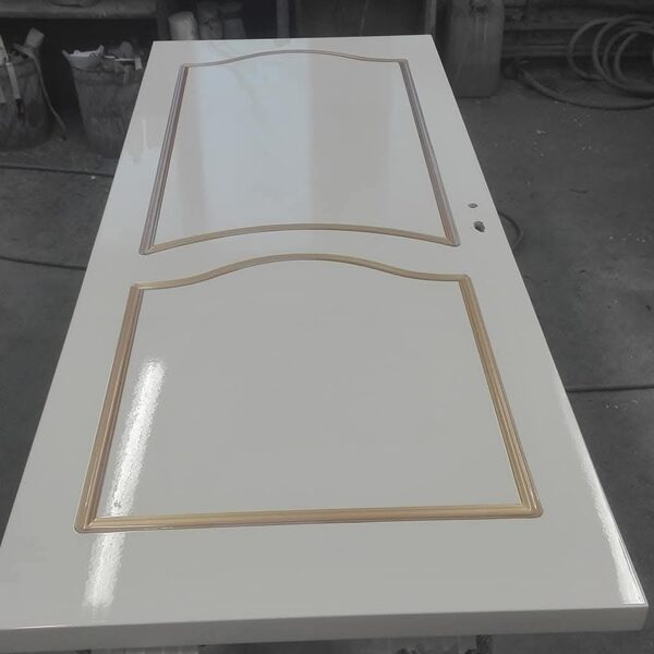 Painted MDF doors with MDF panels