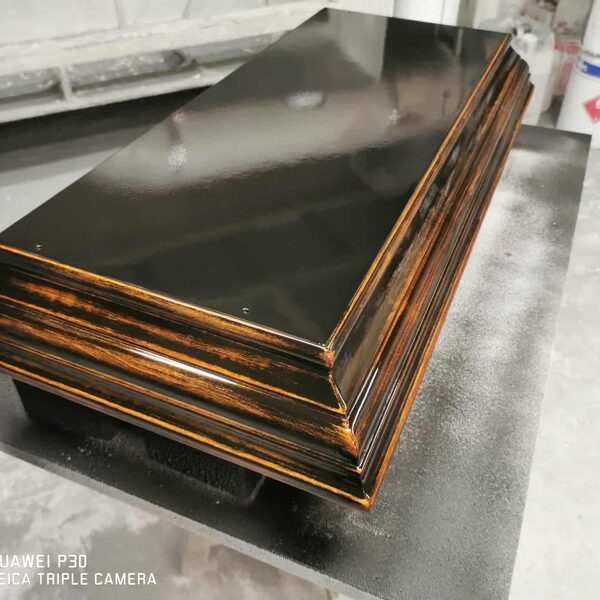 Decorative cornice MDF/solid wood (paint/varnish)